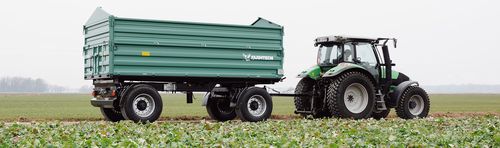 Опрокидной прицеп - ZDK 1500S - Farmtech d.o.o. - двухосный / сельскохозяйственный / 0 T...10 T