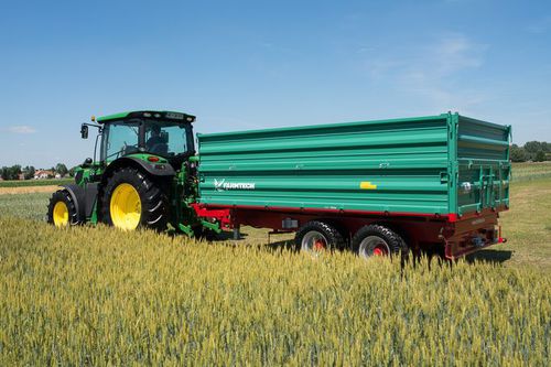 Опрокидной прицеп - TDK 1300 - Farmtech d.o.o. - двухосный / сельскохозяйственный / 10 тонн
