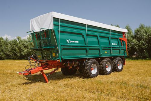 Опрокидной прицеп - DURUS 3000 - Farmtech d.o.o. - трехосный / для зерен / 24 тонны