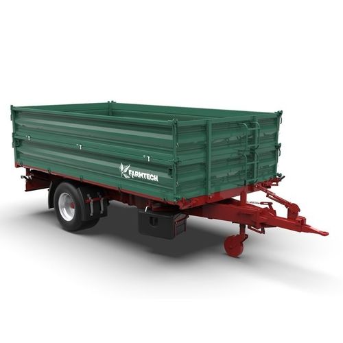 Прицеп-самосвал - EDK 800 - Farmtech d.o.o. - опрокидной / одноосный / сельскохозяйственный
