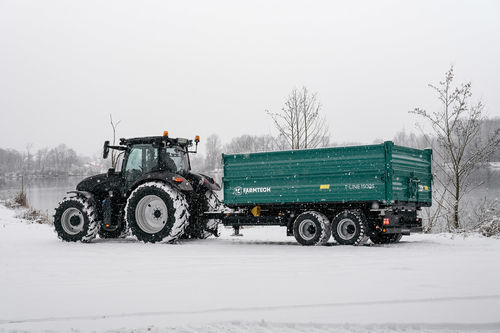 Опрокидной прицеп - T-LINE 1500S - Farmtech d.o.o. - тандемный / сельскохозяйственный / 15 тонн