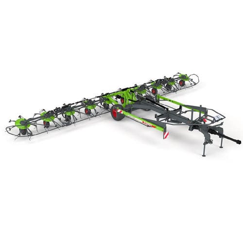 Навесная сеноворошилка - Lotus series - AGCO GmbH - складная / с передковым колесом