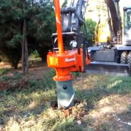 Вертикальный измельчитель пней - Hydro 17/25  - Ferrirotor S.r.l. - для экскаватора / с гидравлическим приводом