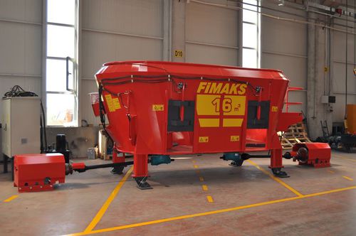 Вертикальный винтовой смеситель - FMVS 16 - Fimaks Makina - стационарный / навесной