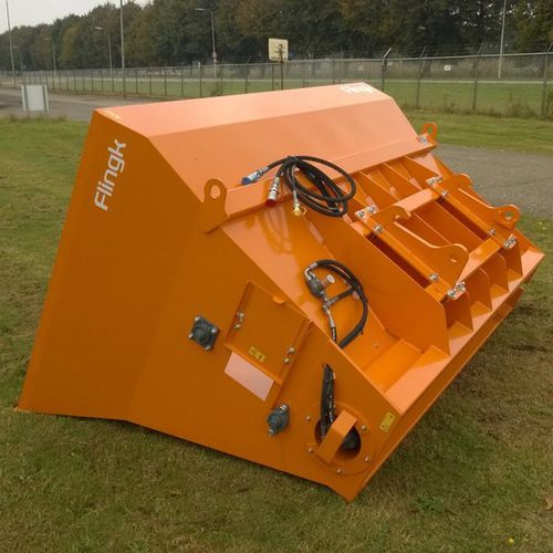 Навесной выдуватель соломы - OL - Flingk Machinebouw B.V. - для соломы / для комбикормов / автоматическая разгрузка
