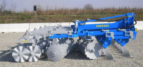 Оборудование для обработки почвы сцепка на три точки - ERC series - Fontana S.r.l. - attrezzature agricole - с полевым катком