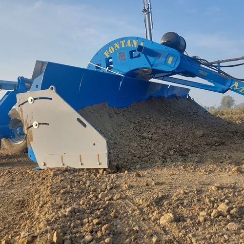 Грейдер для подготовки полей - MAXI  - Fontana S.r.l. - attrezzature agricole - гидравлический / прицепной / с лазерным управлением