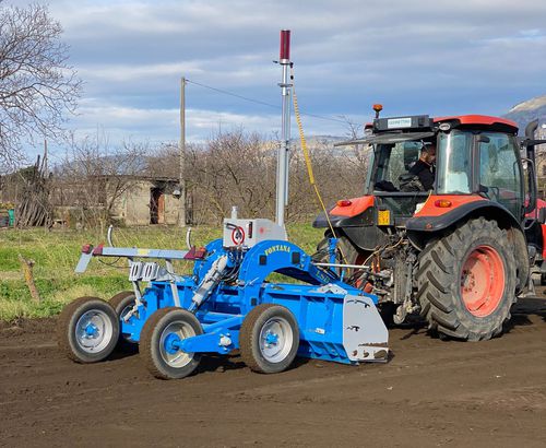 Грейдер для подготовки полей - LSB-PRO series - Fontana S.r.l. - attrezzature agricole - для дороги / гидравлический / прицепной