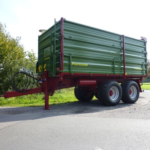 Прицеп-самосвал - FTD 150 / 5.0 - Fortuna Fahrzeugbau GmbH & Co. KG - тандемный / сельскохозяйственный / 2 тонны