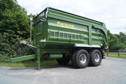 Прицеп-самосвал - FTM 160 / 4.65 - Fortuna Fahrzeugbau GmbH & Co. KG - тандемный / сельскохозяйственный / 2 тонны