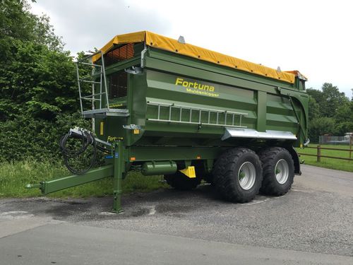 Прицеп-самосвал - FTM 200 / 6.0 - Fortuna Fahrzeugbau GmbH & Co. KG - двухосный / сельскохозяйственный / 2 тонны
