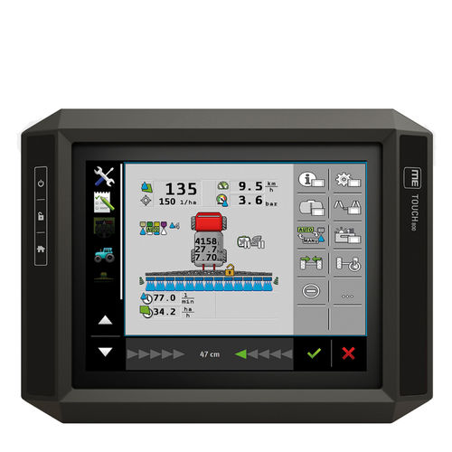 Терминал управления ISOBUS - TOUCH 800 - MASCHIO GASPARDO - встроенный / для трактора