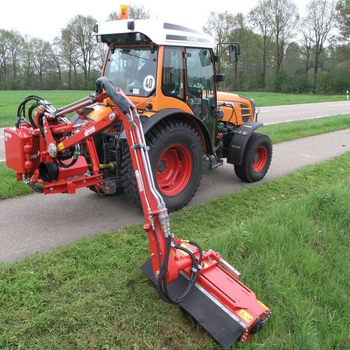 Навесная гидравлическая бензокоса - KBM 350 - Gerhard DÜCKER GmbH & Co. KG - с молотками / складная / с приводным валом