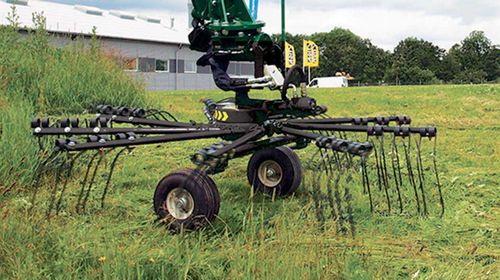 Ротационный валкообразователь - KR 250 - GreenTec A/S - с одним винтом