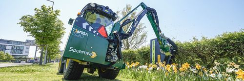 Гидравлическая бензокоса переднего монтажа - Twiga Compact 320, Twiga Compact 420 - GreenTec A/S / Spearhead - с молотками
