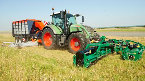 Навесная косилка - TRIDENT 6000 - GreenTec A/S - с молотками / складная / с приводным валом