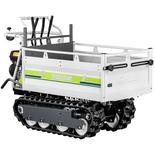 Мини-самосвал с фронтальной загрузкой - Dumper 406 - GRILLO S.p.A. - гусеничный