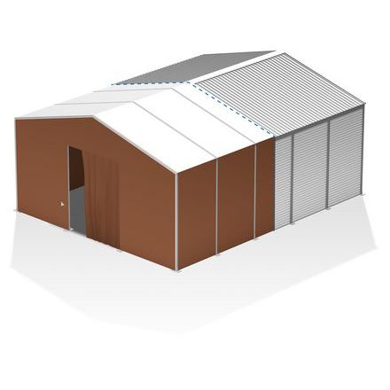 Оцинкованный хлев - HALTEC Hallensysteme GmbH