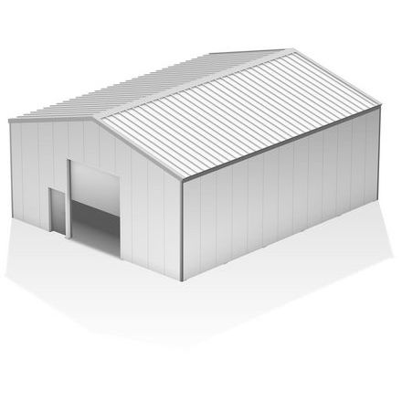 Склад для сена - HALTEC Hallensysteme GmbH - модульный / временный / с изоляционным материалом