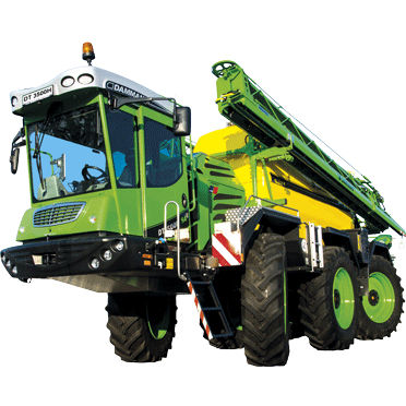 Самоходный опрыскиватель - DT 3500H - Herbert Dammann GmbH Pflanzenschutztechnik - для больших культур / гидравлический / со складывающейся ручкой