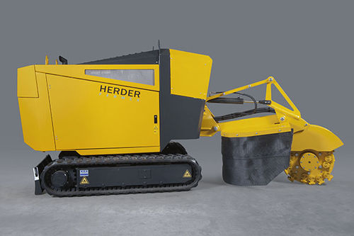 Вертикальный измельчитель пней - SCT-550H - Herder B.V. - толкаемого типа / с дизельным двигателем