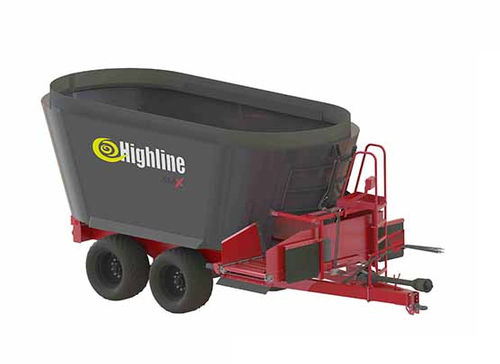 Вертикальный винтовой смеситель - AccuMixTM - Highline Manufacturing - прицепной / с приводным валом