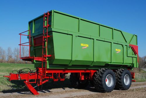 Опрокидной прицеп - HI24000MK XL - Hilken Fahrzeugbau GmbH - тандемный / сельскохозяйственный / 24 тонны