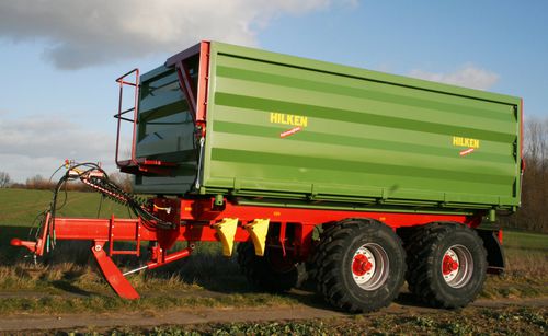 Опрокидной прицеп - HI22000TMK - Hilken Fahrzeugbau GmbH - тандемный / сельскохозяйственный / 22 тонны