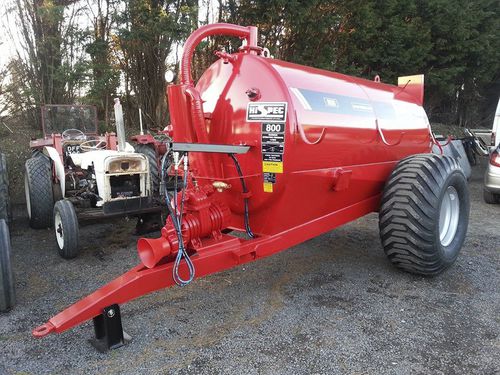 Одноосная цистерна для внесения навозной жижи - SA-S - HI-SPEC Engineering Ltd. - тандемная / вакуумная / с приспособлением для заделки навоза