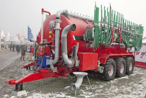 Трехосная цистерна для внесения навозной жижи - TRI-S series  - HI-SPEC Engineering Ltd. - вакуумная / с центробежным насосом