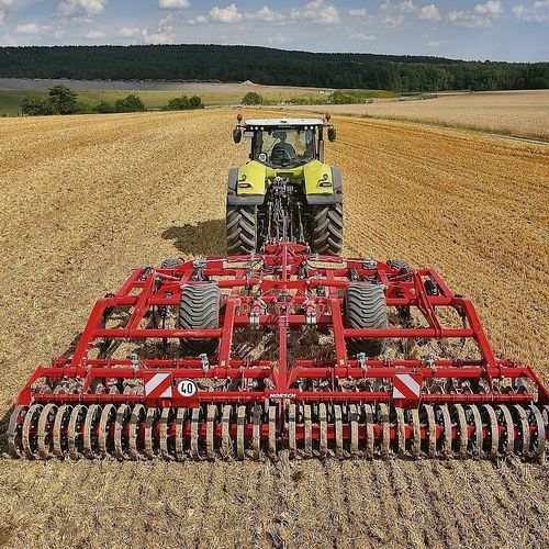 Прицепной культиватор - Terrano GX - HORSCH Maschinen GmbH - с гидравлическим регулятором / с полевым катком / краб