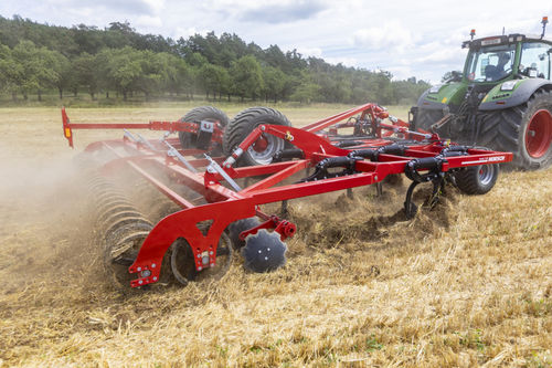 Навесной культиватор - Fortis AS  - HORSCH Maschinen GmbH - с гидравлическим регулятором / сцепка на три точки / с полевым катком