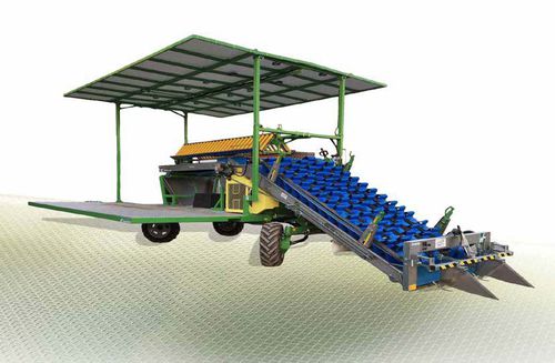 Уборочная машина для овощей - SLIDE ENDIVIA - HORTECH Srl - самоходная / 3 ряда