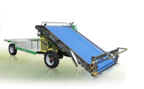 Уборочная машина для петрушки - SLIDE - HORTECH Srl - самоходная / 1 ряд