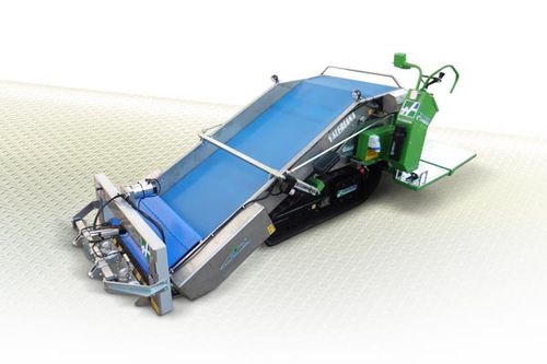 Уборочная машина для овощей - SLIDE VALERIANA ECO TRAX - HORTECH Srl - для валерианы / самоходная / 1 ряд