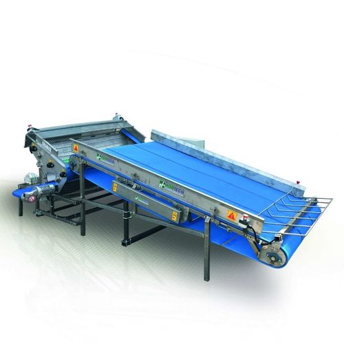 Машина для очистки урожая для салата - SHAKER STATION - HORTECH Srl - для шпината / предварительная очистка