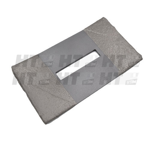 Чистики для сеялок из стали - 11033D4 - HT Srl - карбид / прямоугольный / для опорного ролика