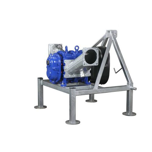 Шламовый насос - R116 Series - Hugo Vogelsang Maschinenbau GmbH - с тележкой / роторно-лопастный