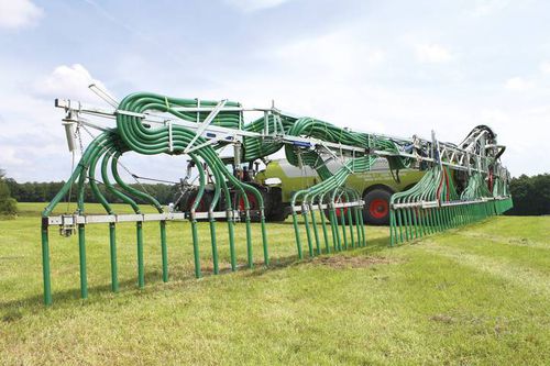Рампа для катушки для шлама - SwingMax 36 - Hugo Vogelsang Maschinenbau GmbH - со шлангом для капельного орошения
