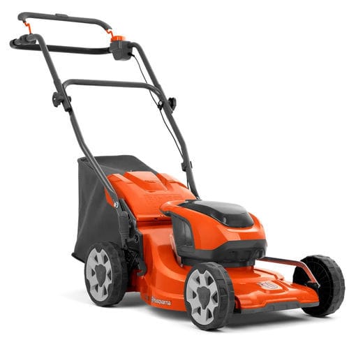 Газонокосилка толкаемого типа - LC137i - Husqvarna - электрическая / со сбором