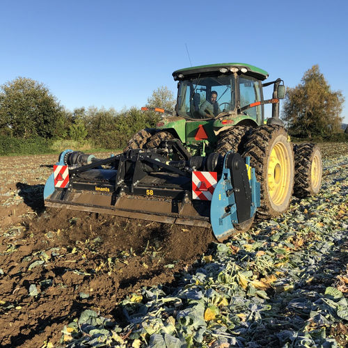 Лопаточная почвообрабатывающая машина с приводным валом - 58 series - IMANTS B.V. - для установки на трактор
