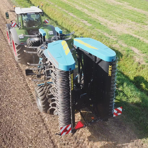 Лопаточная почвообрабатывающая машина с приводным валом - 38FSX series - IMANTS B.V. - прицепная / складная