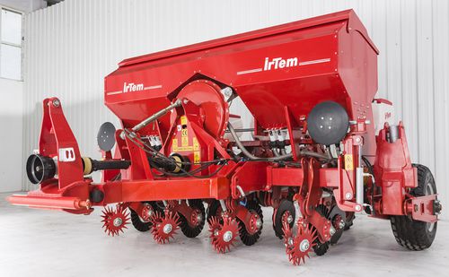 Пневматическая сеялка точного высева - Irtem Agrimachines - 4 ряда / для установки на трактор / с системой подачи удобрений