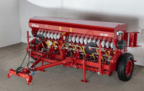 Механическая линейная сеялка - Irtem Agrimachines - дисковая / прицепная / с системой подачи удобрений