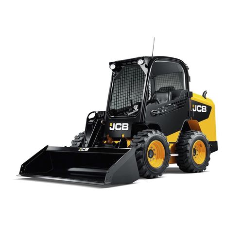 Колесный погрузчик - 155 - JCB - компактный / с кабиной / радиальный
