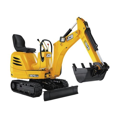 Гусеничный экскаватор - 8010 CTS - JCB - мини / с лезвием
