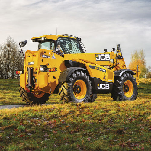 Сельскохозяйственный телескопический погрузчик - 560-80 Agri - JCB - подъемник
