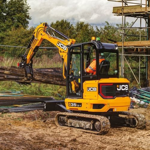 Гусеничный экскаватор - 35Z-1 - JCB - мини