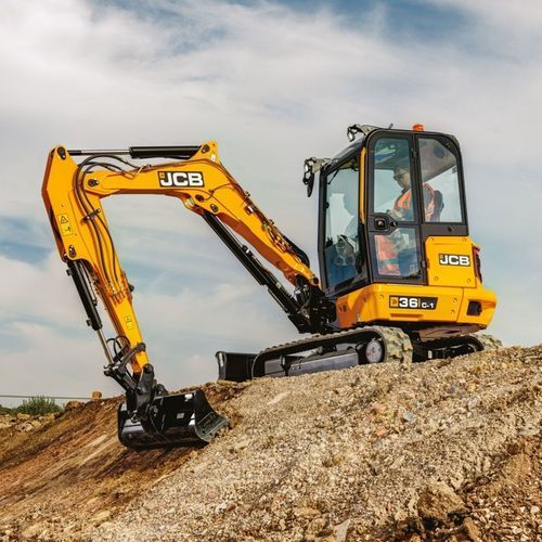 Гусеничный экскаватор - 36C-1 - JCB - мини