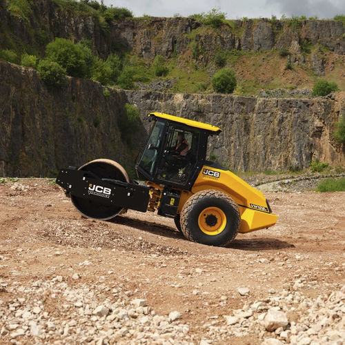 Полевой каток для уплотнения - VM128D - JCB - с кольцами / навесной